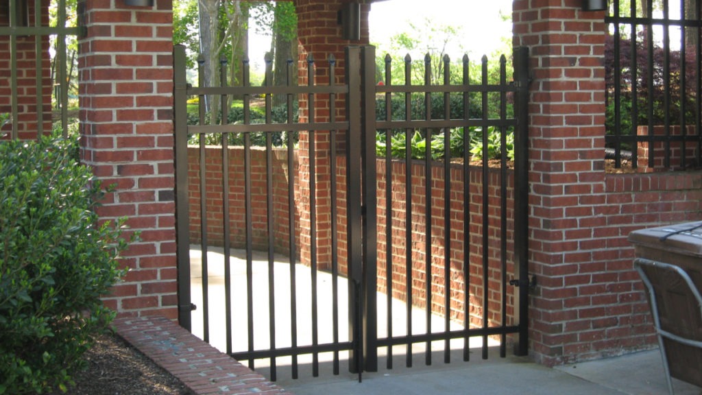 commercial fence Commercial pool gate 2 Raleigh